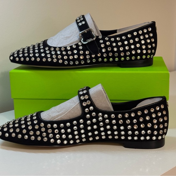 Sam Edelman Women's Michaela Gem Mary Jane Flats Size 9 - Picture 3 of 7